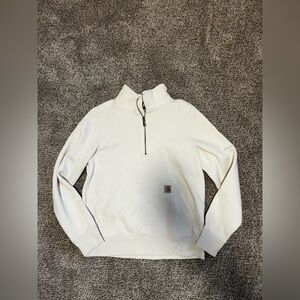 Carhartt White Quarter-Zip Pullover